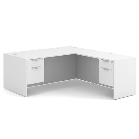Officesource 29.50'' H, White, 71.00'' W X DBLHLOS101WH